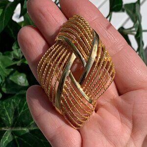 FIRM PRICE Vtg Monet Diamond Shaped Brooches NWOT